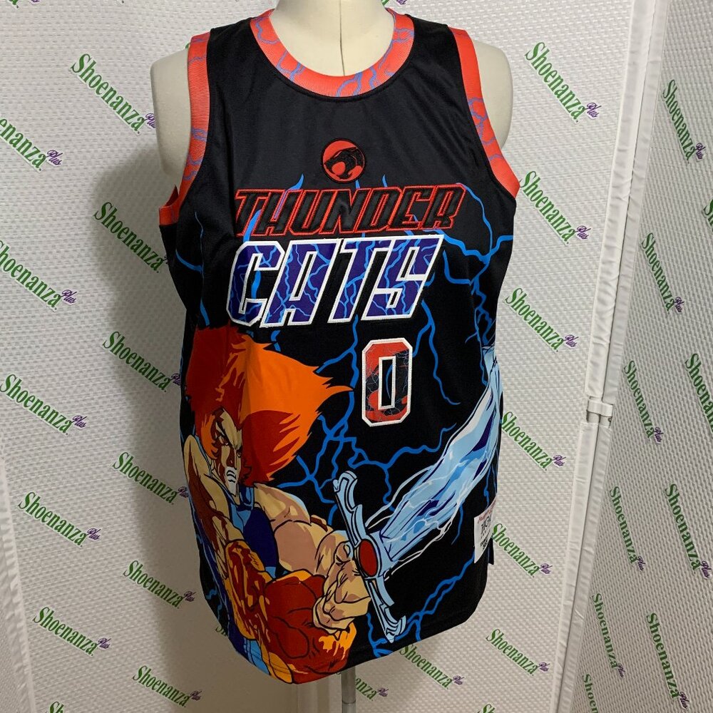 Headgear Classics Basketball Jersey HGC ThunderCats Lion-O Panthro Black Men XL